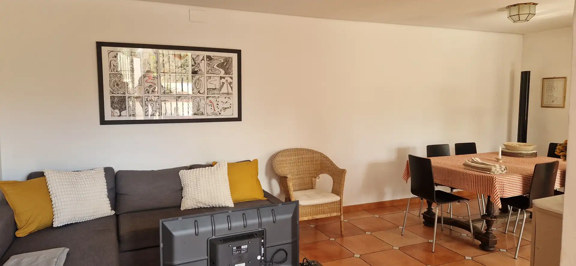 Living room of Houses for sale in Granada  with Air Conditioner, Heating and Private garden
