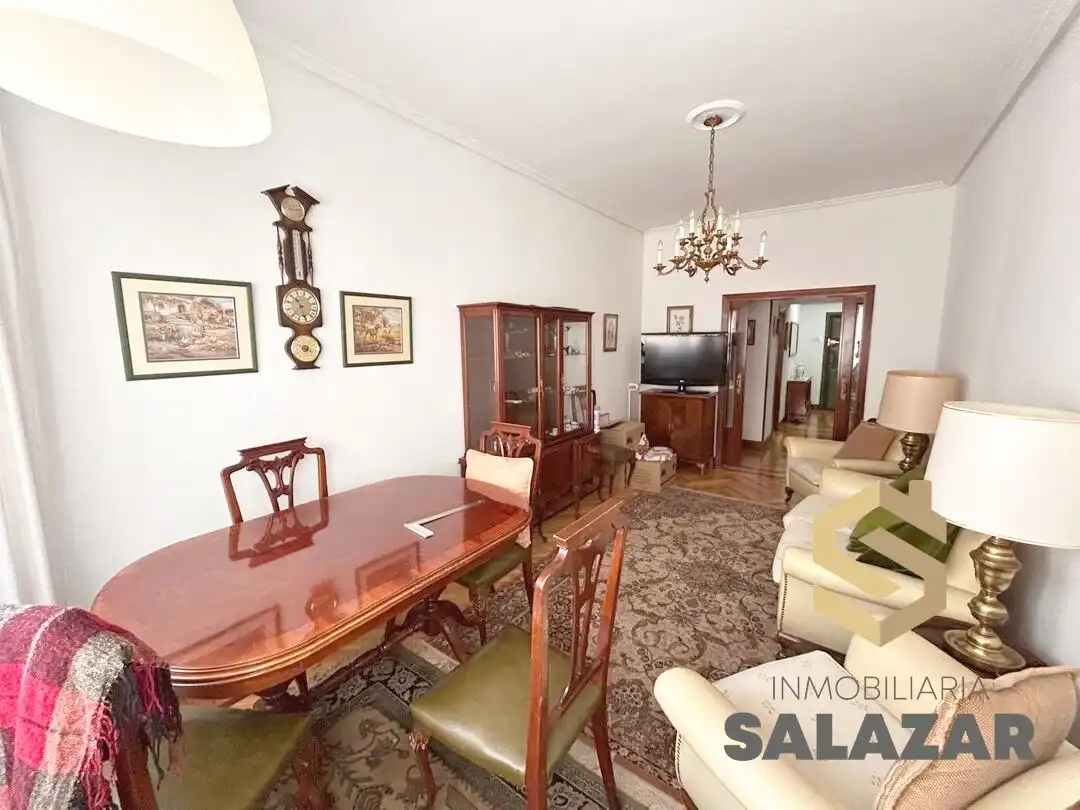 Sala de estar de Piso de alquiler en Bilbao  con Calefacción y Terraza
