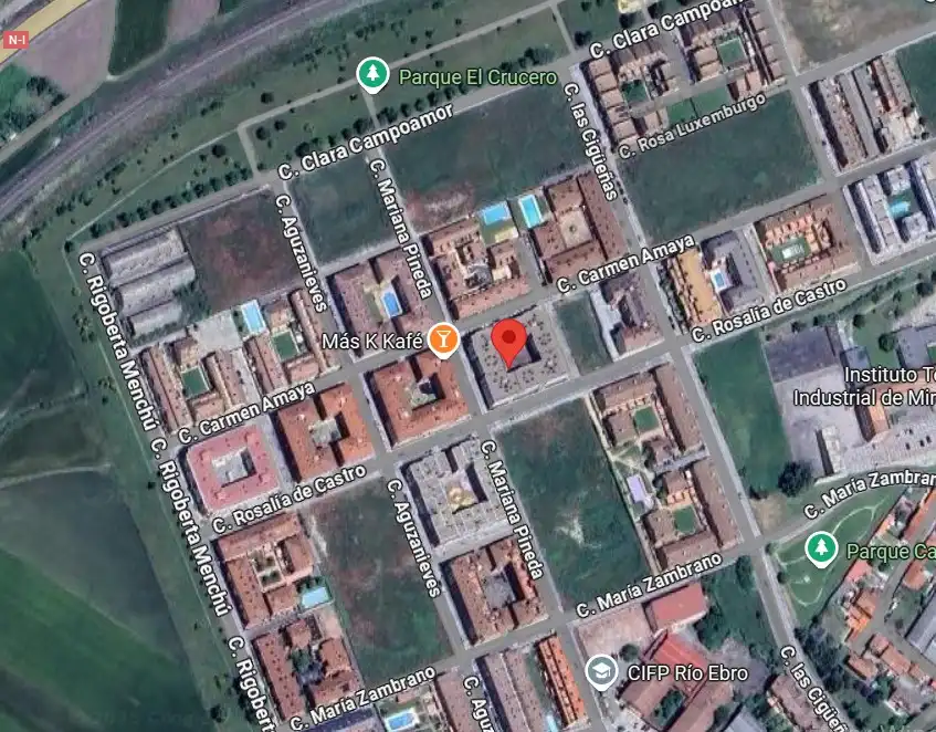 Vista exterior de Piso en venta en Miranda de Ebro