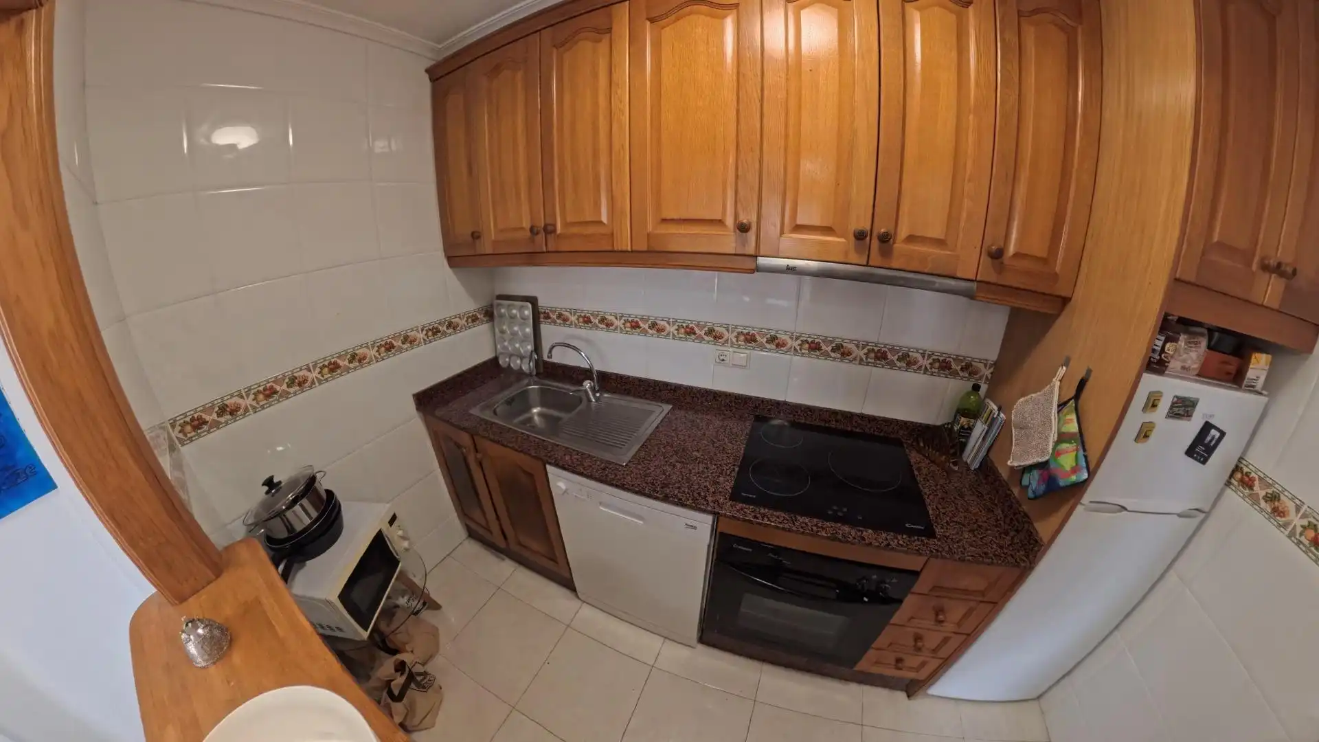 Cuina de Planta baixa en venda en Torrevieja amb Aire condicionat, Terrassa i Moblat
