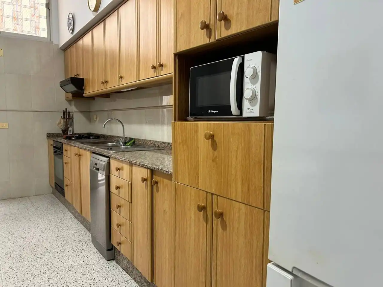 Cuina de Casa o xalet en venda en Vila-real amb Aire condicionat, Terrassa i Moblat