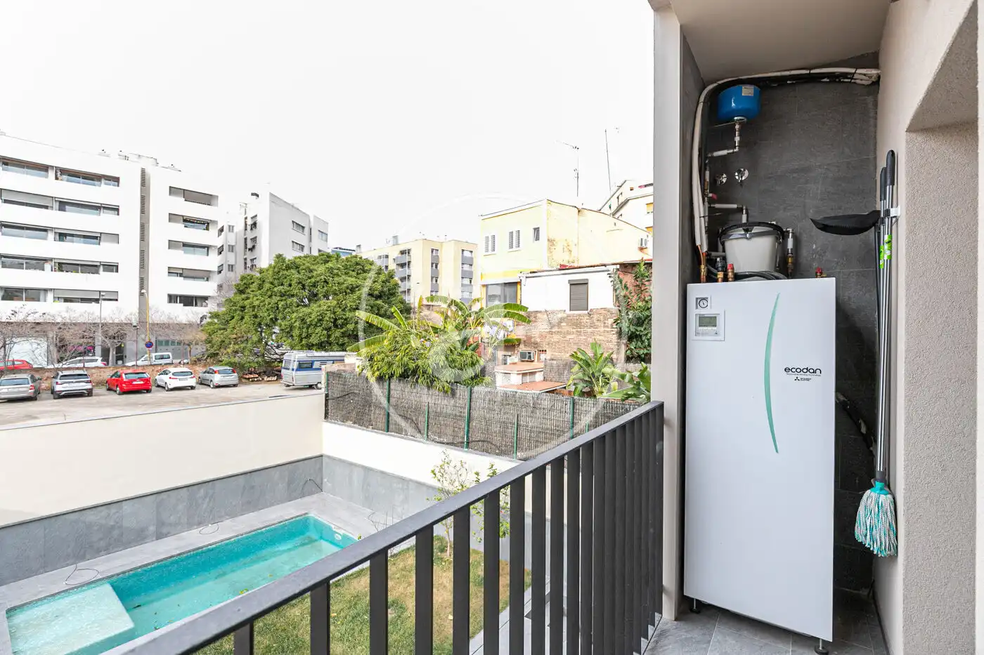 Terrasse von Wohnung zur Miete in Barcelona mit Klimaanlage, Heizung und Möbliert