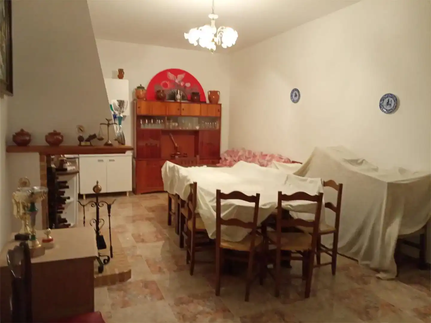 Menjador de Casa o xalet en venda en Almagro amb Piscina