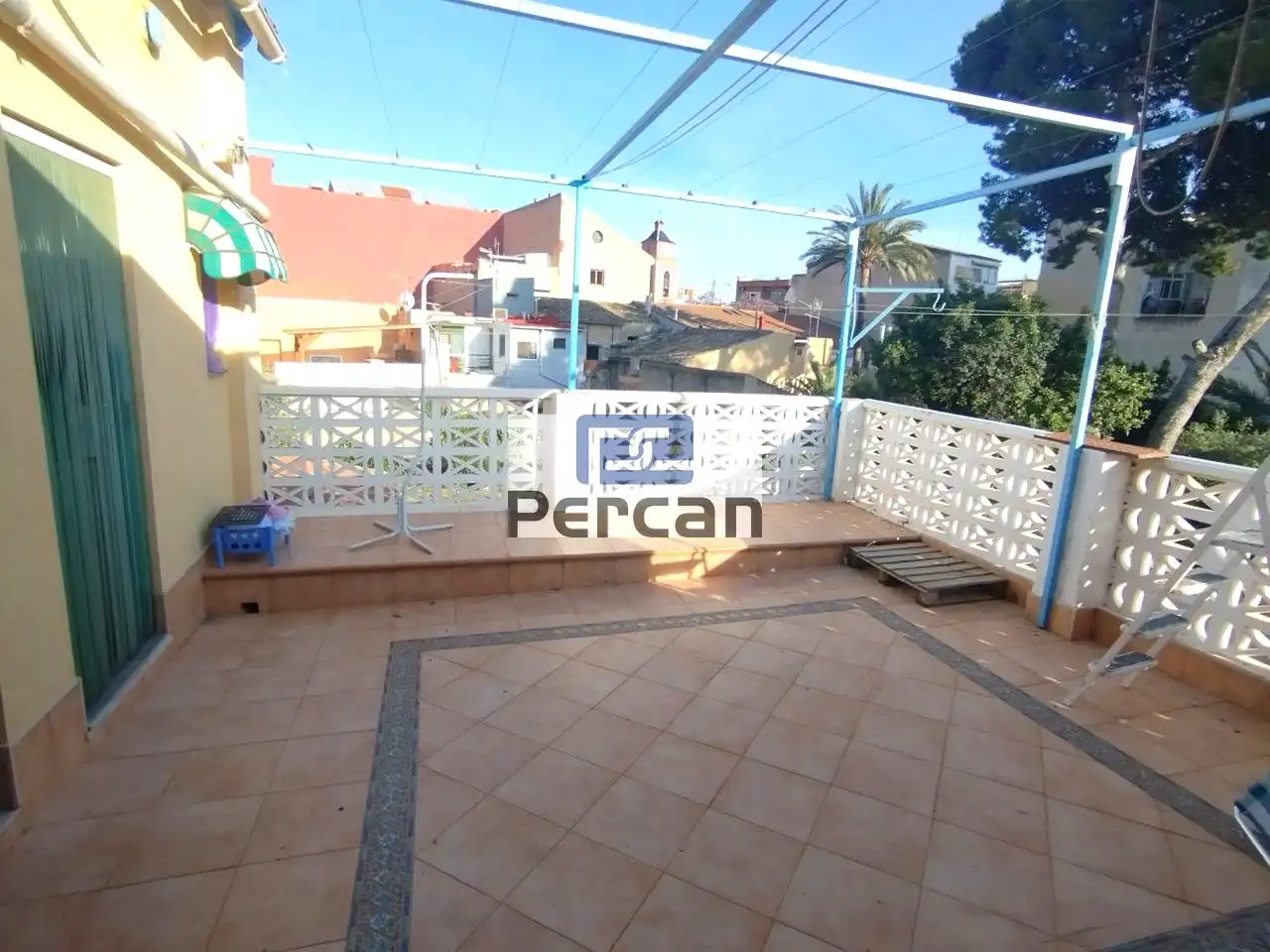 Terrace of Houses for rent in El Campello  with Air Conditioner, Heating and Private garden