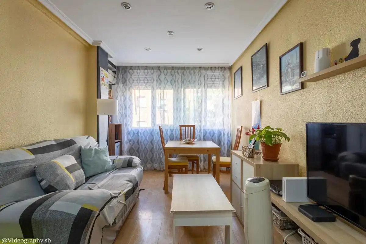 Sala de estar de Piso en venta en Getafe con Calefacción