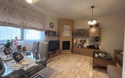 Living room of Single-family semi-detached for sale in Salteras  with Air Conditioner, Parquet flooring and Terrace