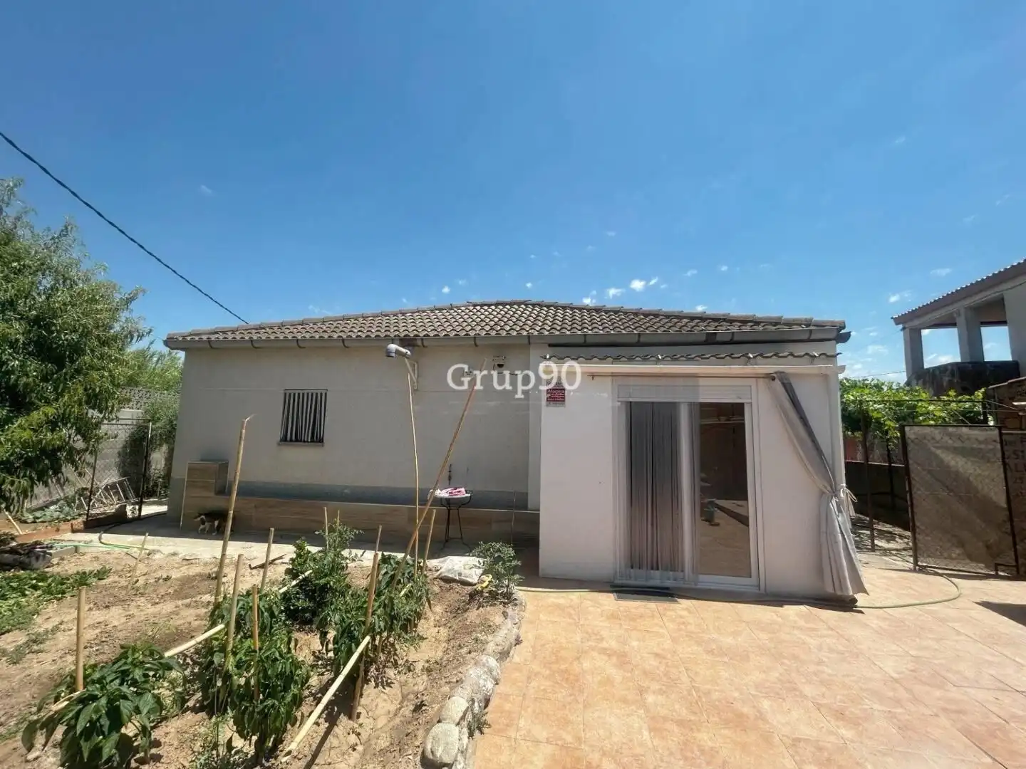 Vista exterior de Casa o xalet en venda en Alcoletge amb Calefacció, Jardí privat i Traster