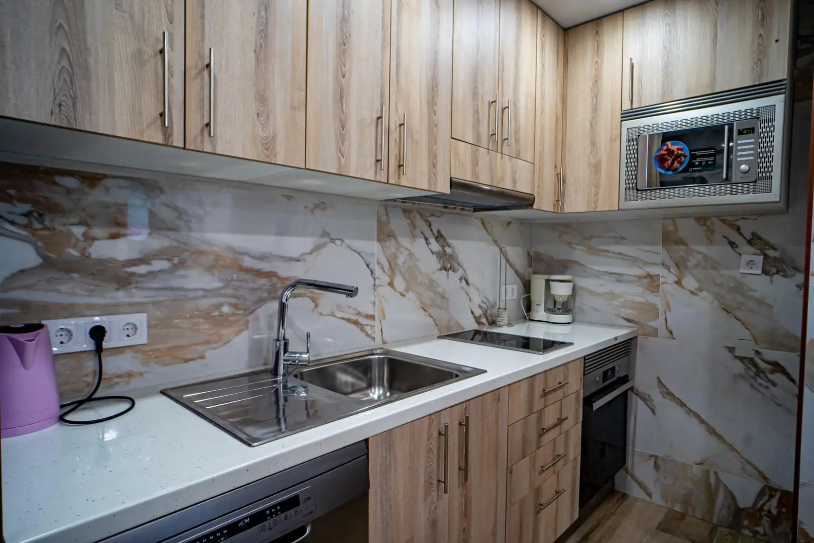 Kitchen of Houses for sale in L'Alfàs del Pi  with Air Conditioner, Heating and Private garden