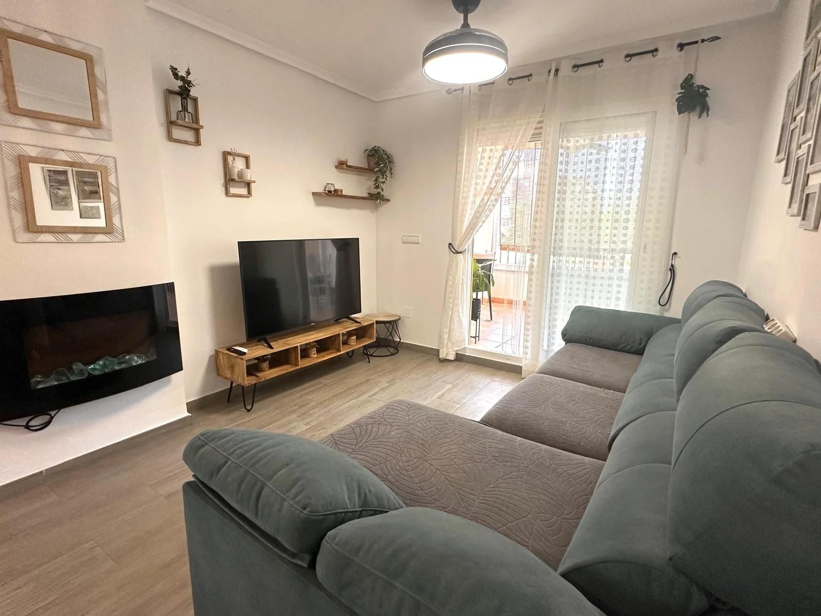 Living room of Flat for sale in Cartagena  with Air Conditioner, Heating and Terrace