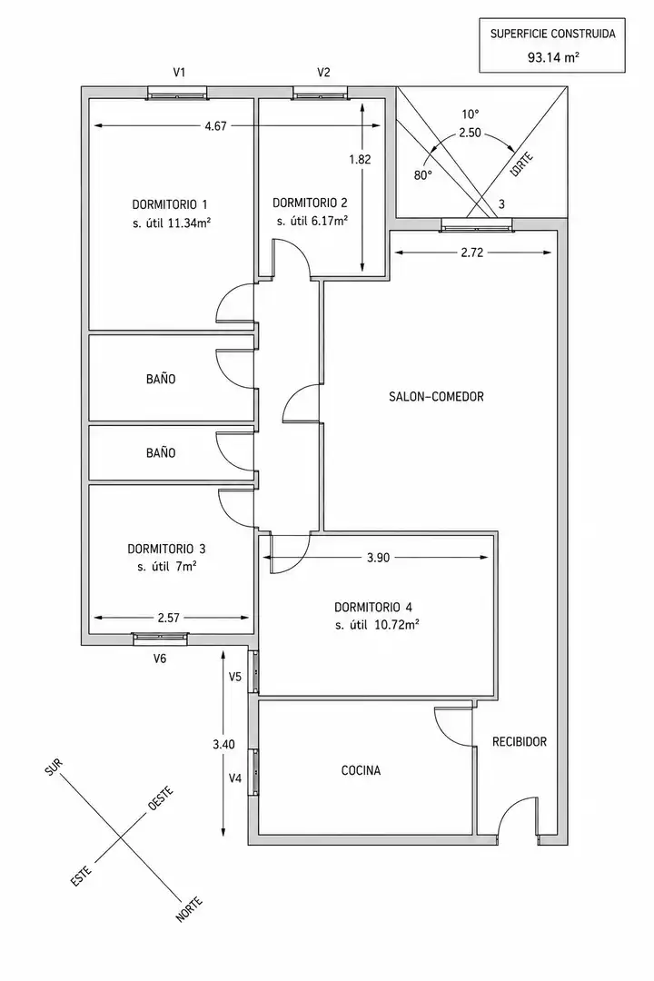 Flat with terrace for sale in Passeig de la Rambleta, imagen 28