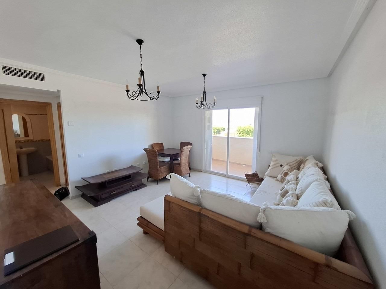 Sala d'estar de Apartament en venda en Garrucha amb Aire condicionat i Terrassa