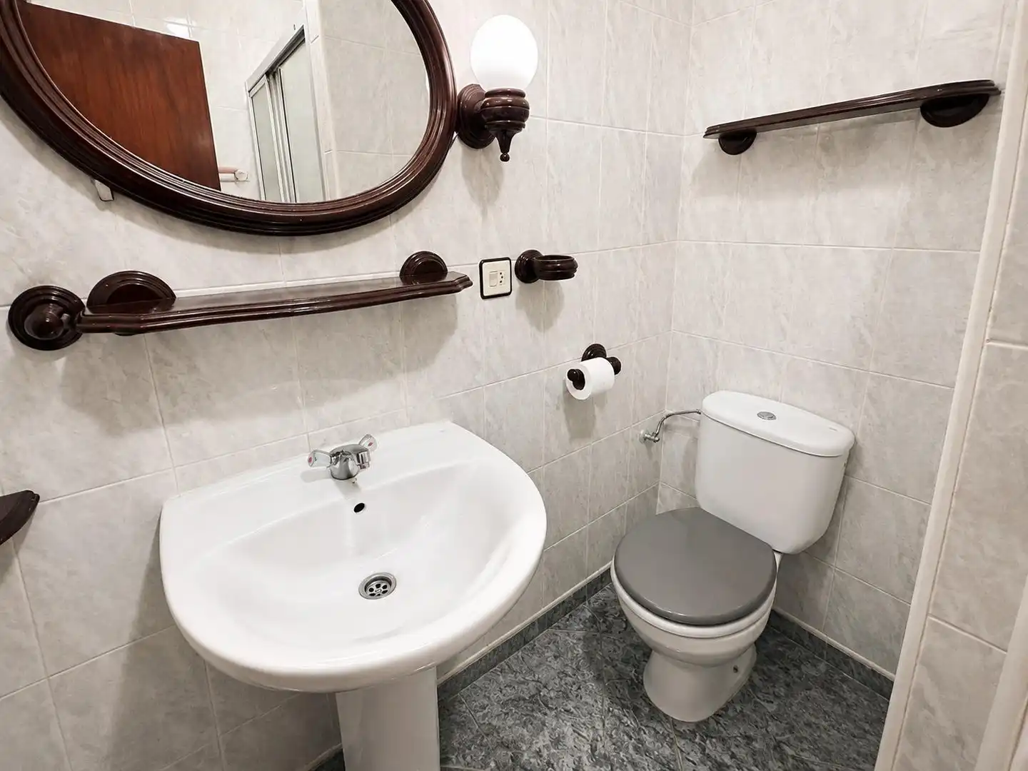 Baño de Casa o chalet en venta en Madroñera con Aire acondicionado, Calefacción y Terraza