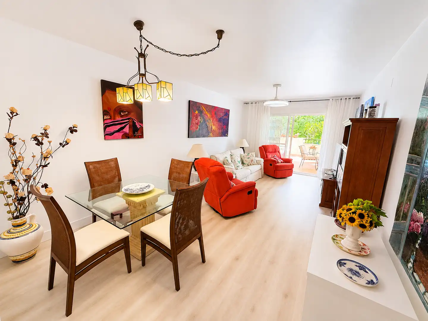 Living room of Apartments for rent in Altea  with Air Conditioner, Heating and Terrace