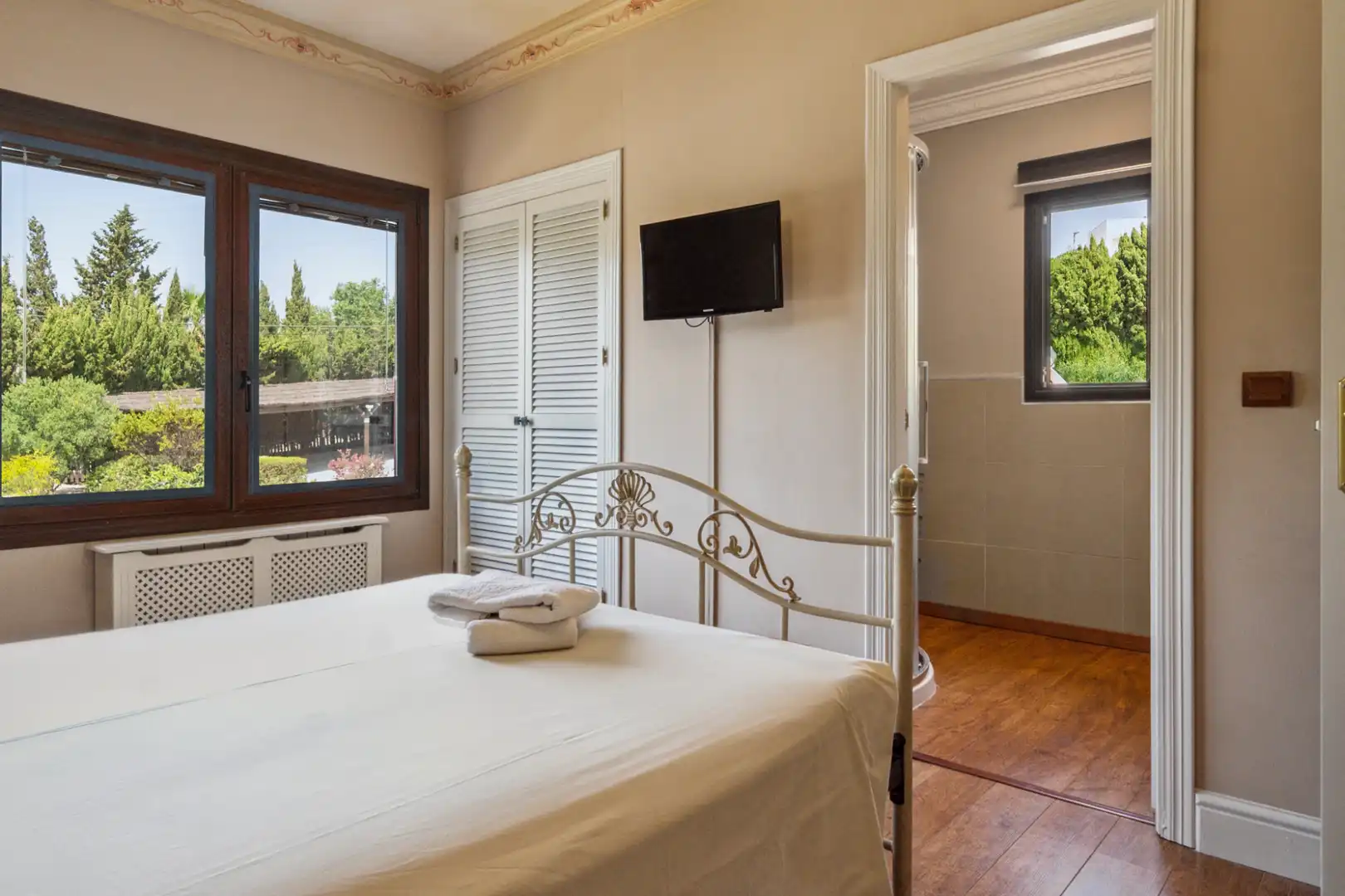 Bedroom of Houses for sale in Benalmádena  with Air Conditioner, Heating and Private garden