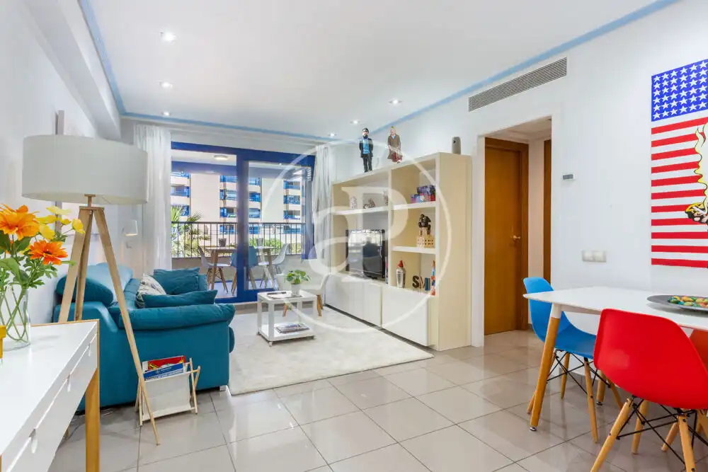 Living room of Flat for sale in Alboraya  with Air Conditioner, Heating and Private garden