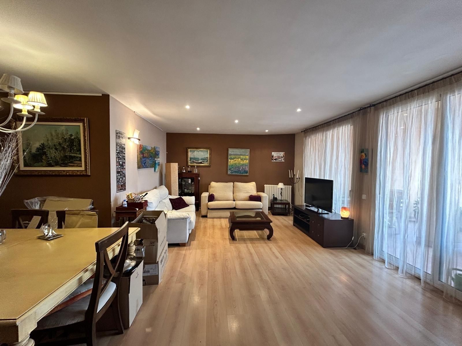 Sala d'estar de Àtic en venda en Mataró amb Aire condicionat, Calefacció i Terrassa