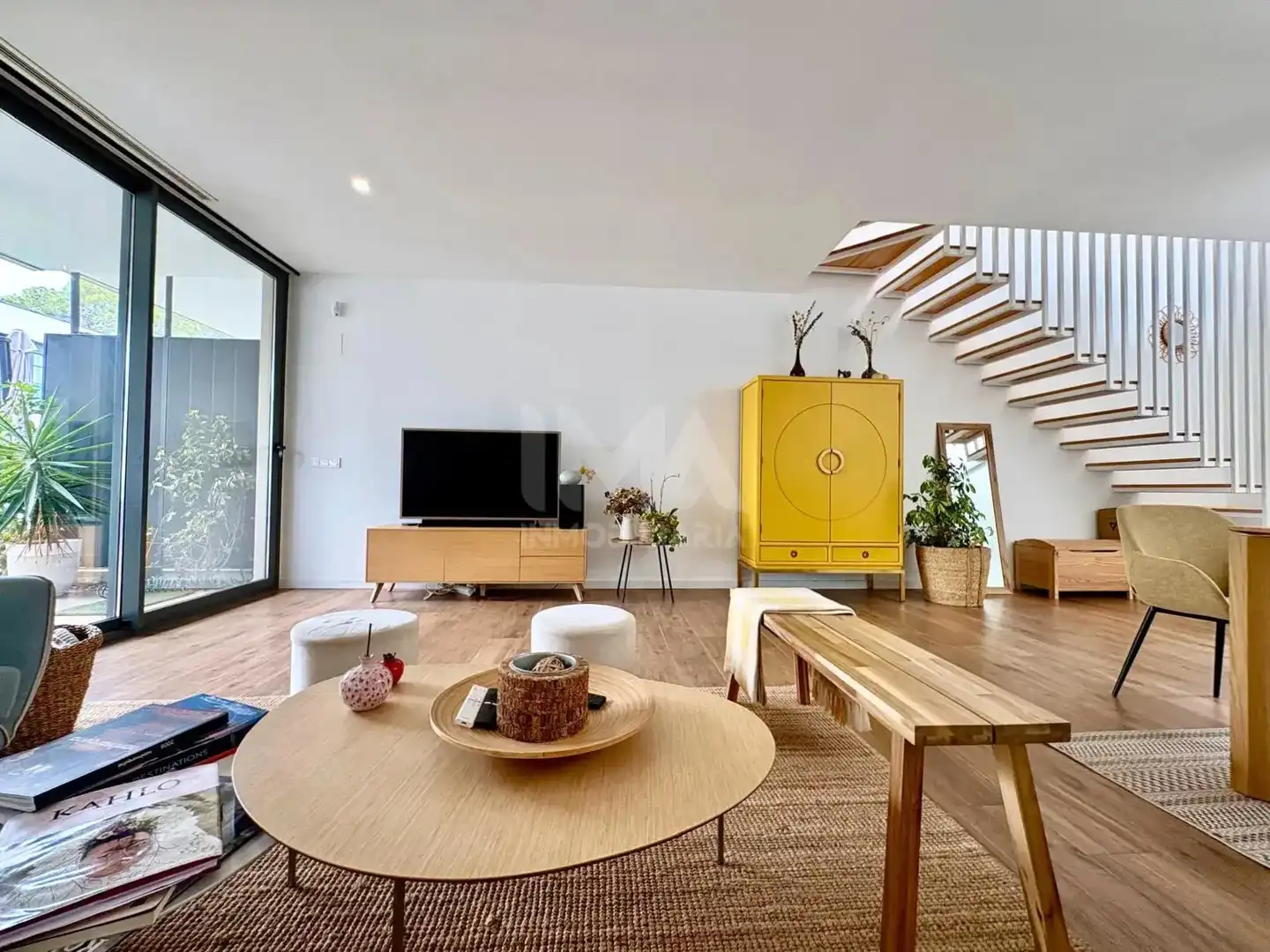 Living room of Detached homes for rent in L'Eliana  with Air Conditioner, Heating and Private garden