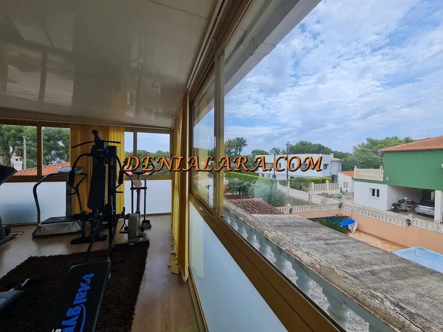 Vista exterior de Casa o chalet de alquiler en Dénia con Aire acondicionado, Calefacción y Jardín privado