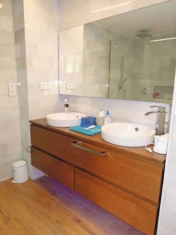 Bany de Apartament de lloguer en Calpe / Calp amb Aire condicionat, Calefacció i Traster