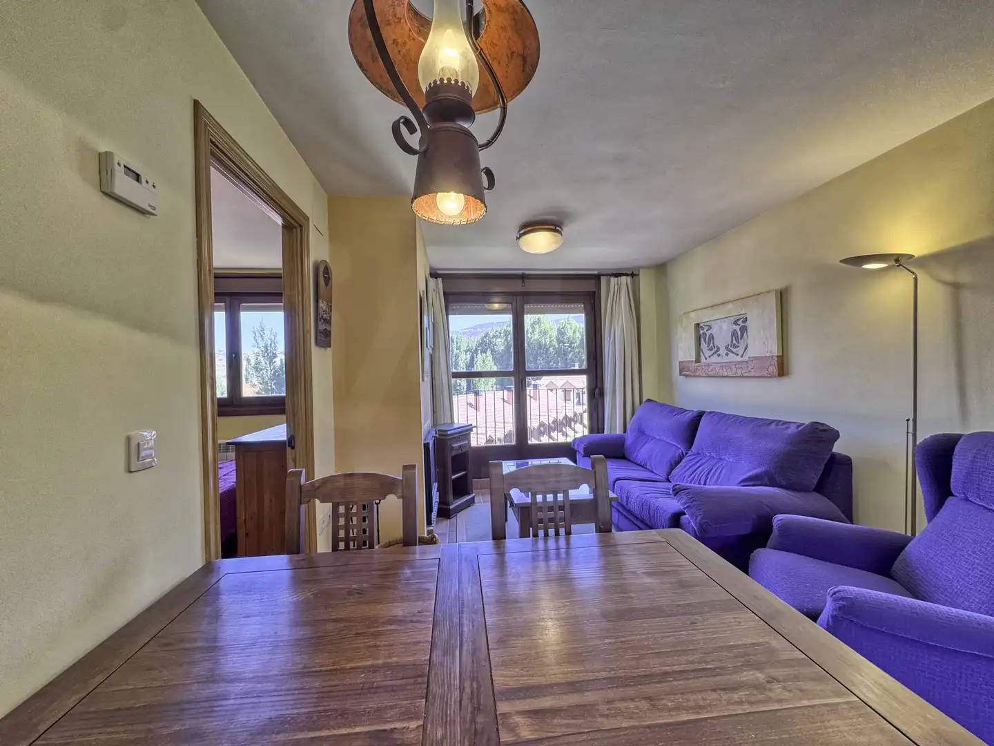 Sala de estar de Piso en venta en Alcalá de la Selva con Calefacción