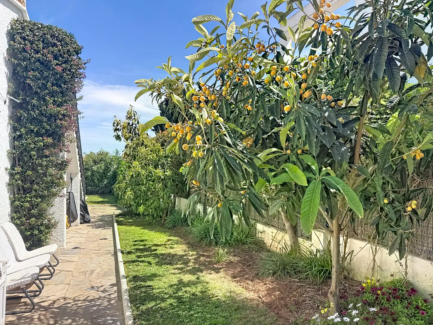 Jardí de Casa o xalet en venda en Manilva amb Aire condicionat, Jardí privat i Terrassa