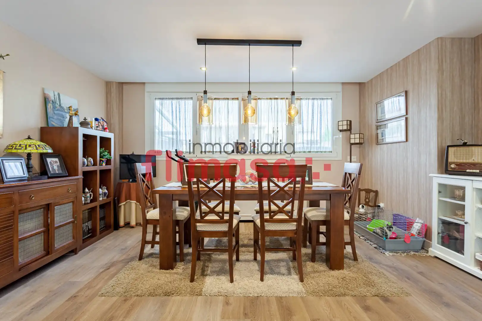 Dining room of Detached homes for sale in Villaviciosa de Odón  with Air Conditioner, Heating and Private garden