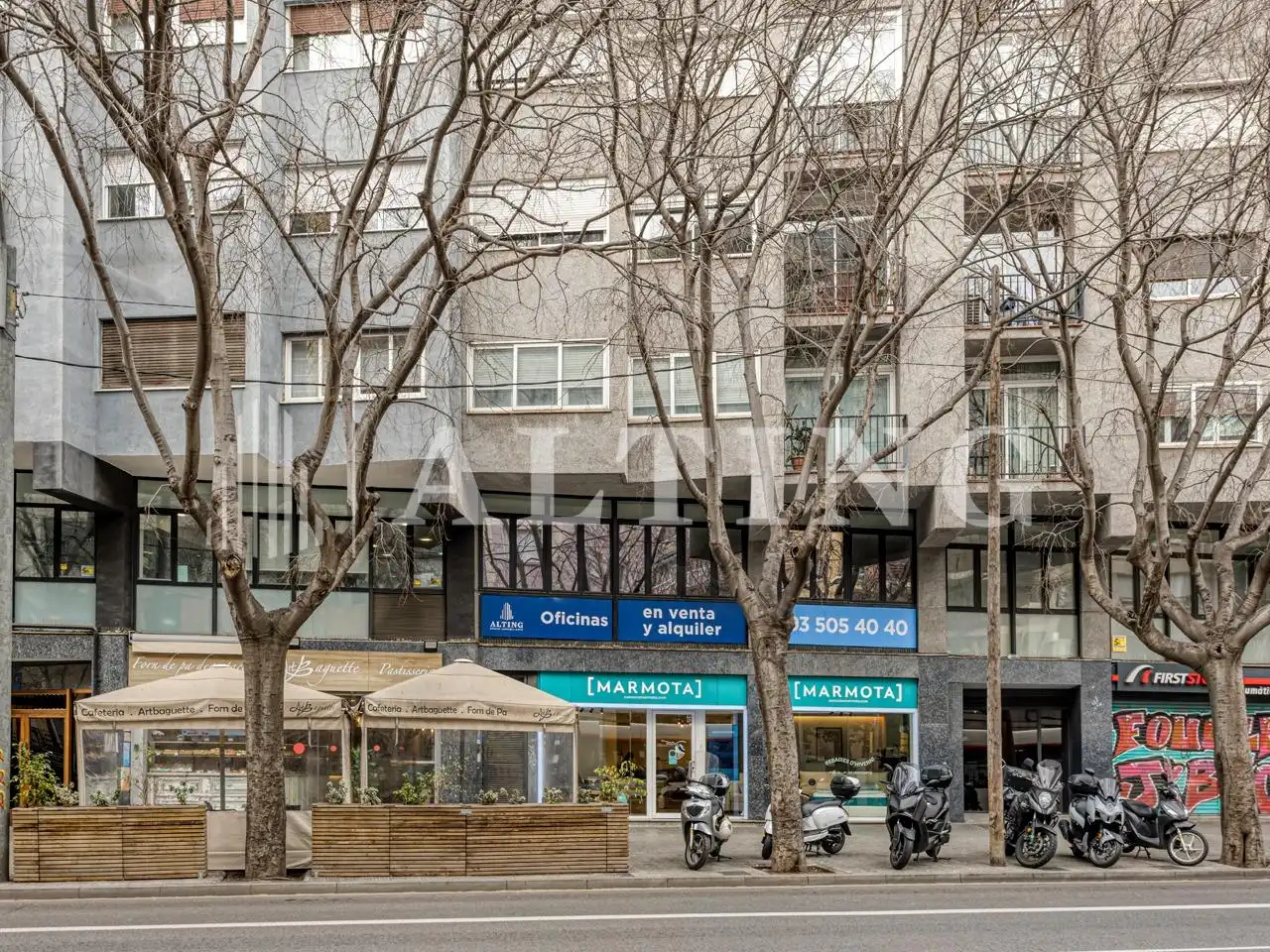 Vista exterior de Oficina de alquiler en Barcelona con Aire acondicionado y Calefacción