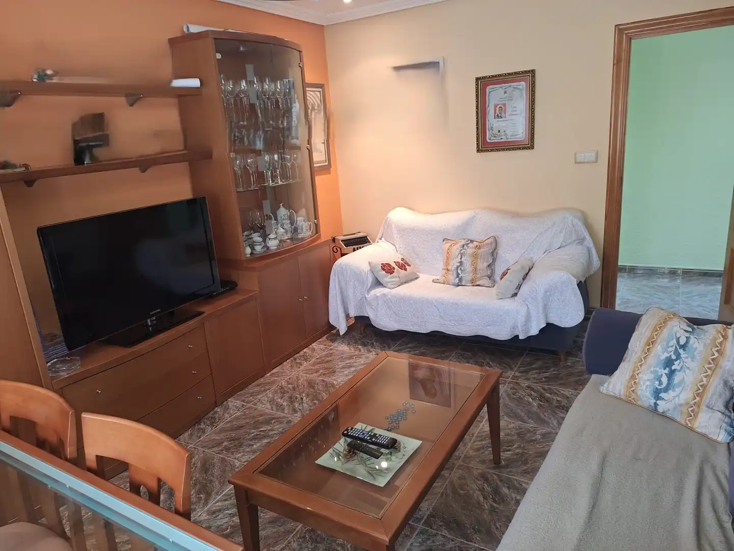 Sala de estar de Piso en venta en San Vicente del Raspeig / Sant Vicent del Raspeig con Aire acondicionado