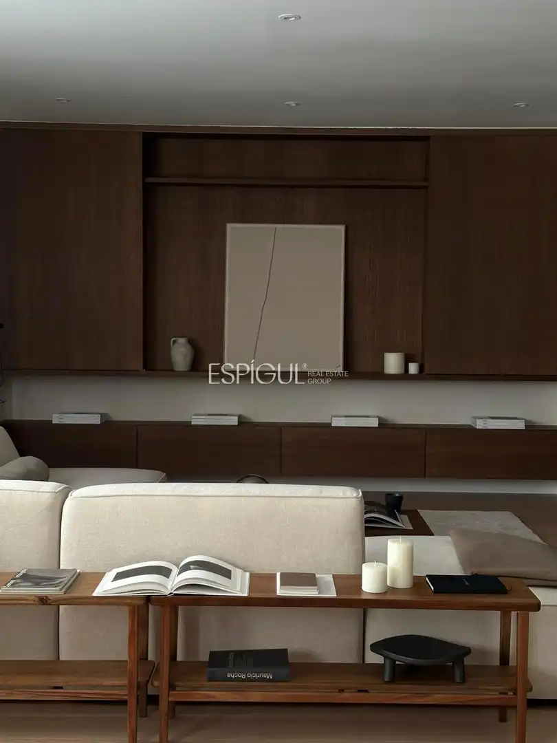 Sala de estar de Piso en venta en  Madrid Capital con Aire acondicionado, Calefacción y Amueblado