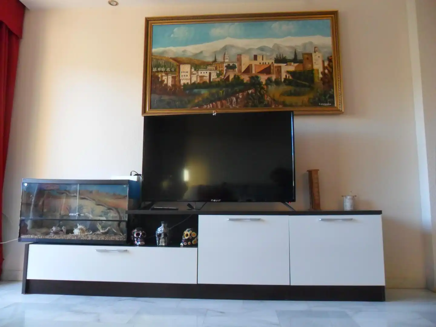 Living room of Flat for rent in Granada  with Terrace and Furnished