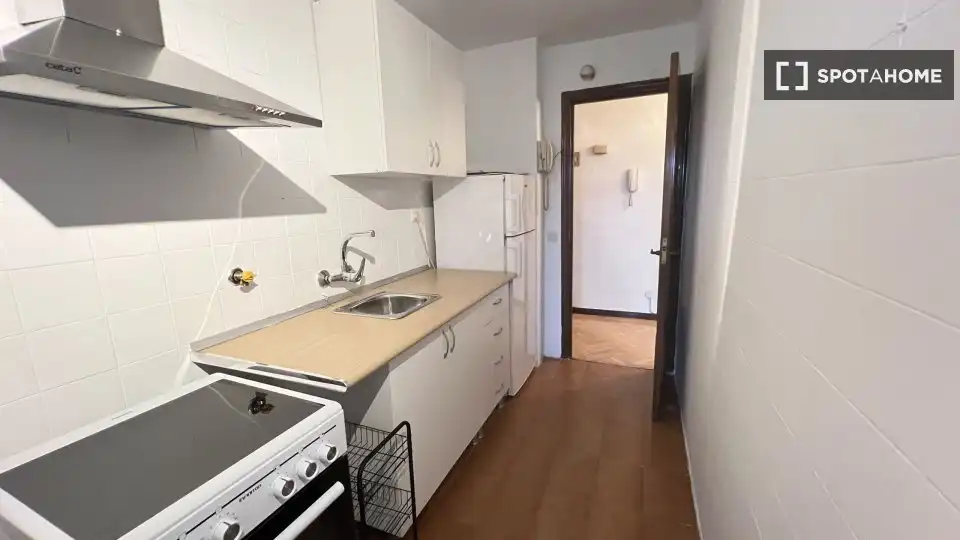 Kitchen of Flat for rent in Madrid  with Air Conditioner, Heating and Furnished