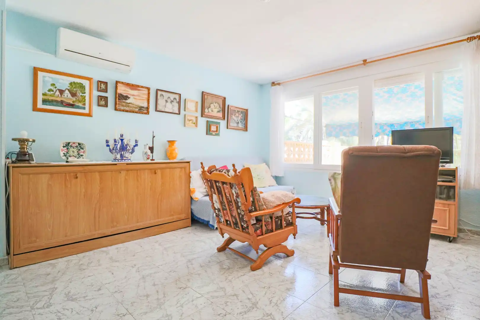 Bedroom of Apartments for sale in La Manga del Mar Menor  with Air Conditioner, Terrace and Storage room