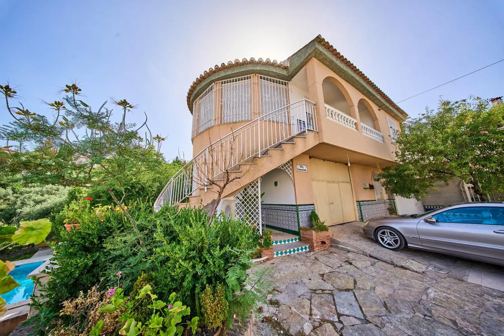 Vista exterior de Casa o chalet en venta en Nívar con Calefacción, Jardín privado y Trastero