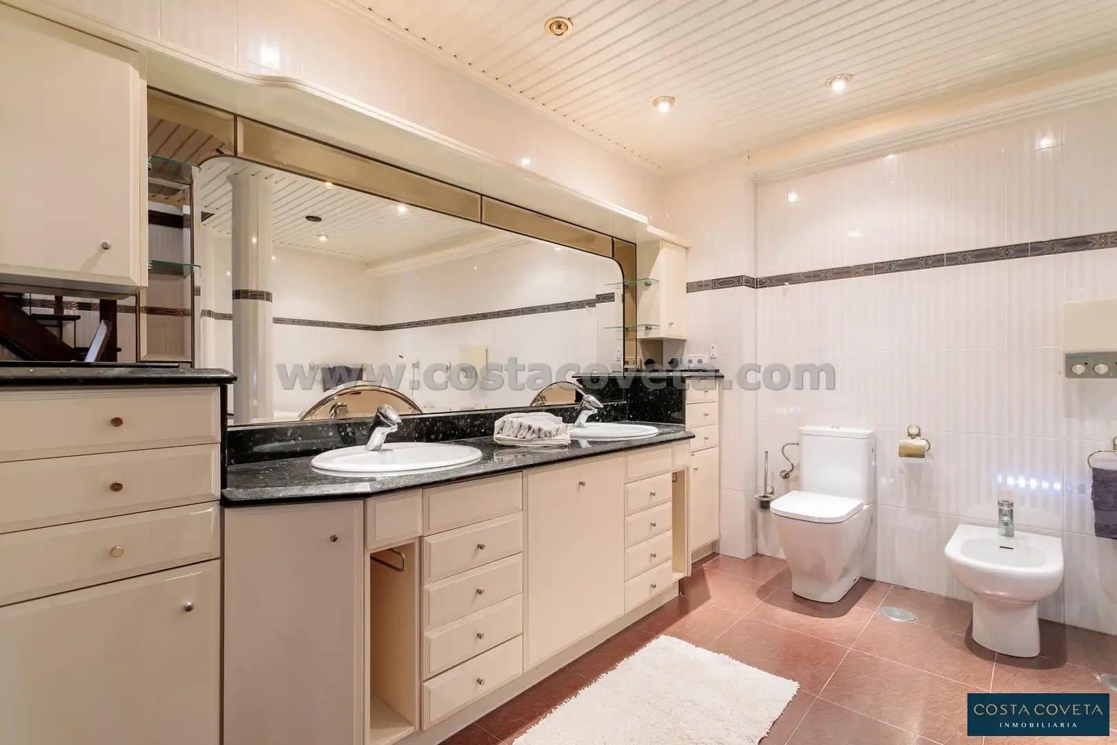 Bathroom of Houses for sale in El Campello  with Air Conditioner, Private garden and Terrace