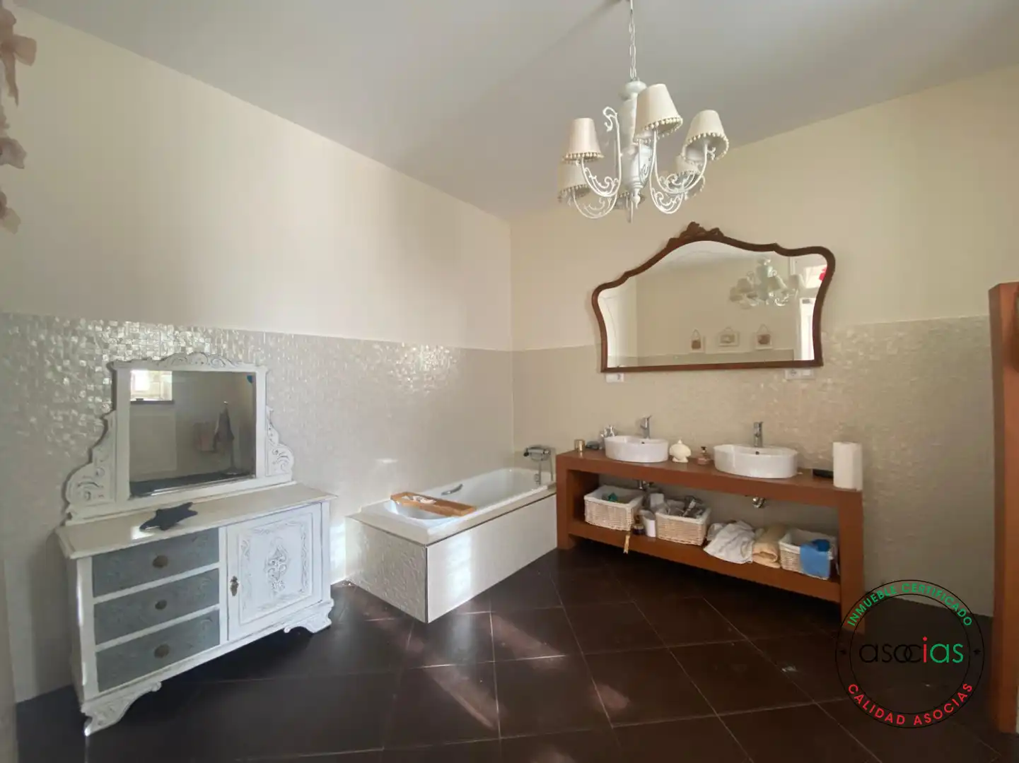 Baño de Casa o chalet en venta en Soto del Barco con Calefacción, Jardín privado y Parquet