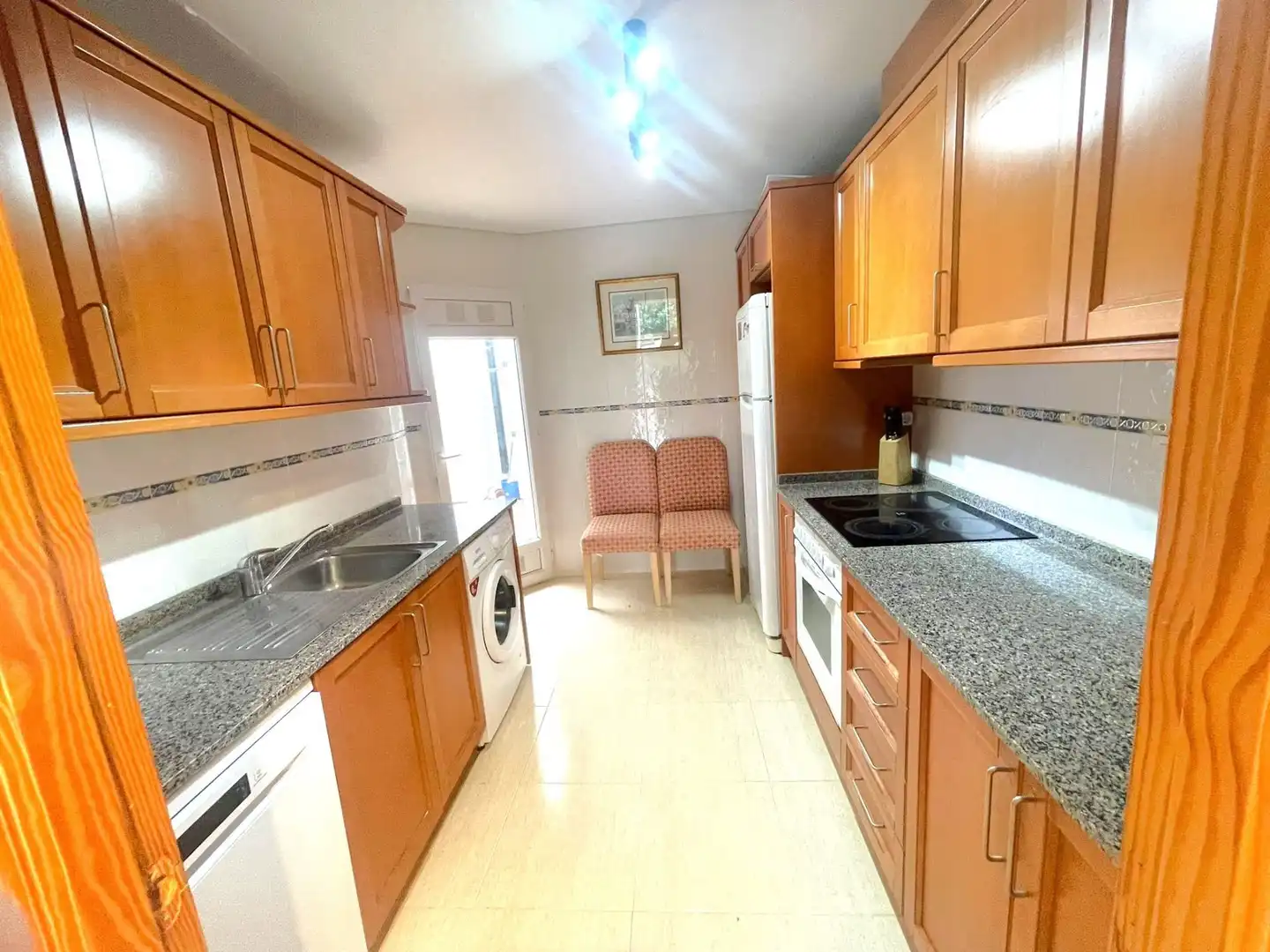 Cocina de Apartamento en venta en Xaló con Terraza y Amueblado