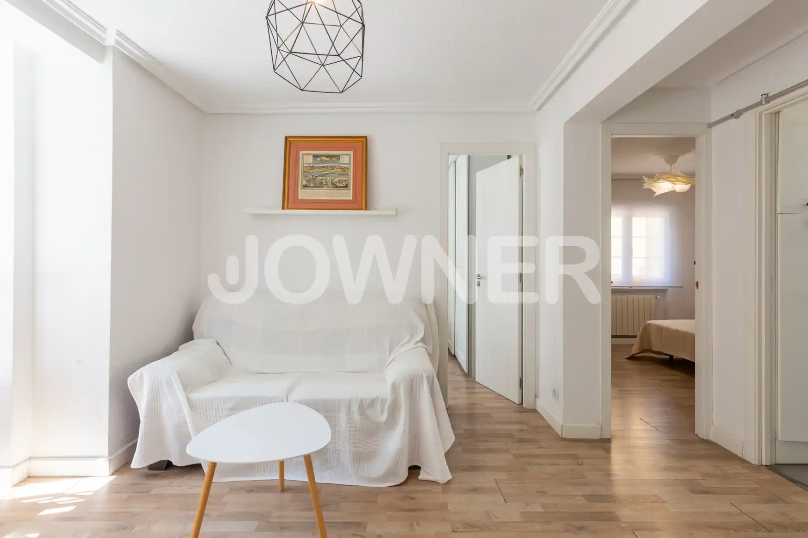 Sala de estar de Piso de alquiler en Madrid con Amueblado, Lavadora y Microondas