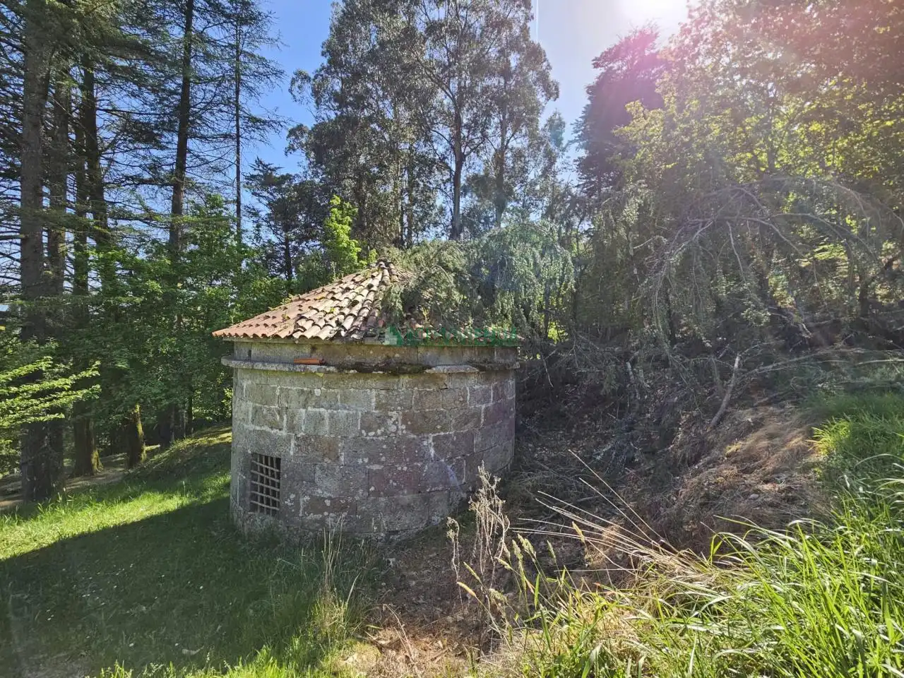 Vista exterior de Finca rústica en venta en A Cañiza   con Calefacción, Jardín privado y Terraza