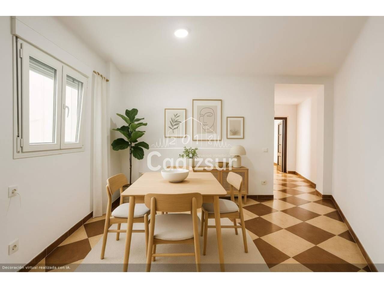 Dining room of Flat for sale in  Cádiz Capital