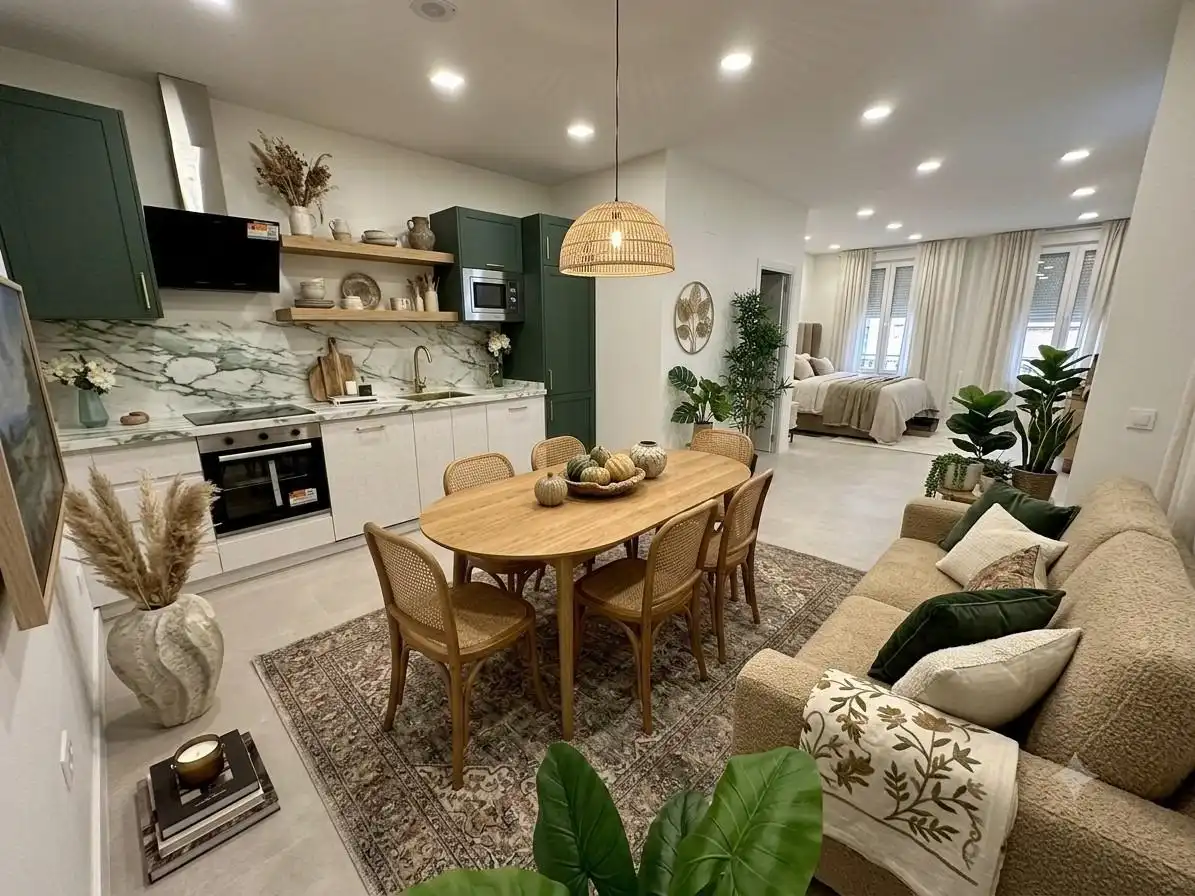 Dining room of Apartments for sale in Madrid  with Air Conditioner, Heating and Furnished