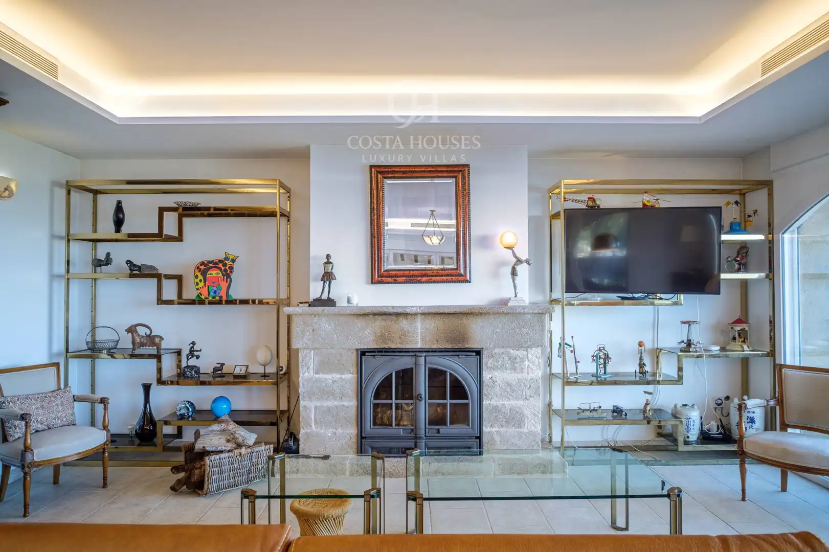 Living room of Houses for sale in Jávea / Xàbia  with Air Conditioner, Private garden and Terrace