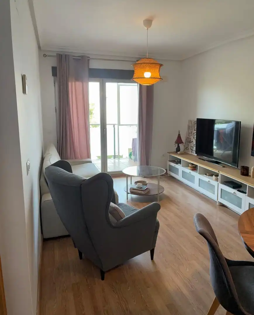 Sala de estar de Ático en venta en Torrent con Aire acondicionado, Calefacción y Jardín privado