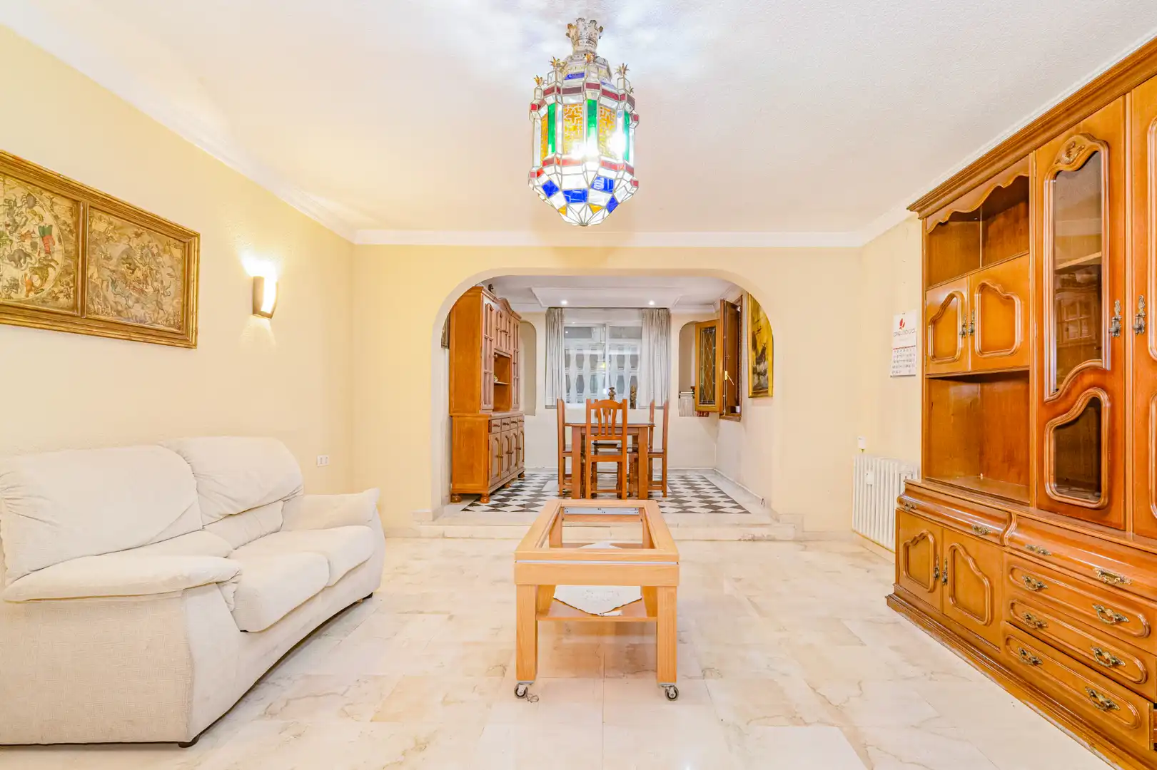 Living room of Flat for sale in Granada  with Terrace, Storage room and Balcony