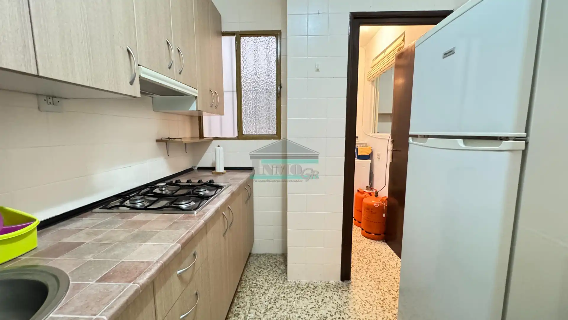 Kitchen of Flat for share in Granada  with Heating, Furnished and Oven