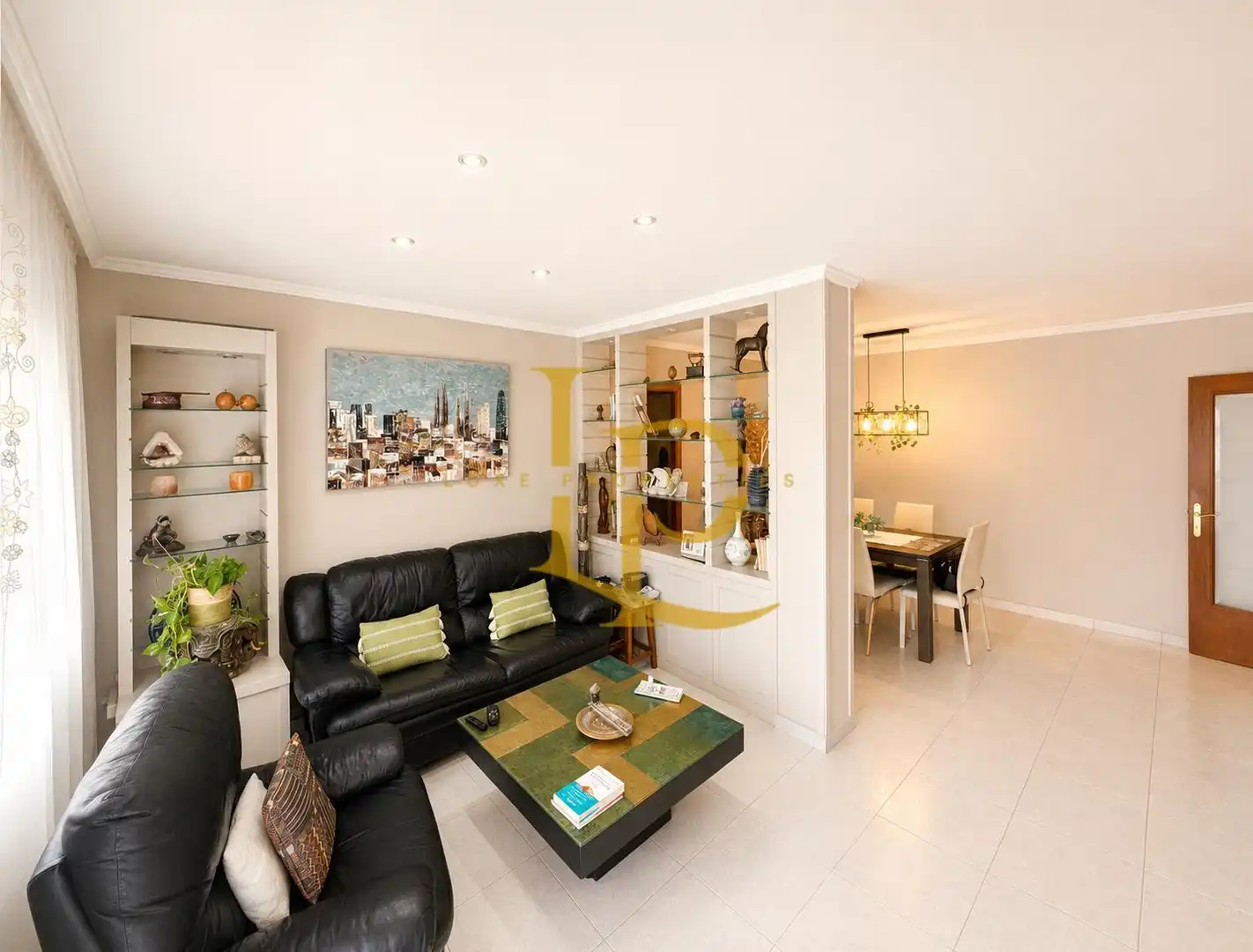 Living room of Attic for sale in Rubí  with Air Conditioner, Heating and Terrace