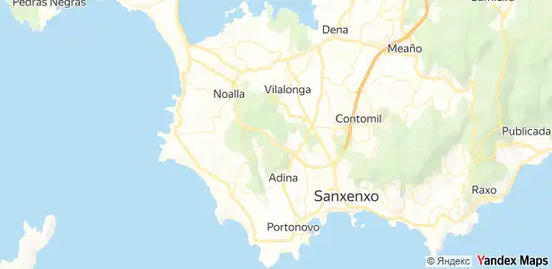 Vista exterior de Finca rústica en venda en Sanxenxo