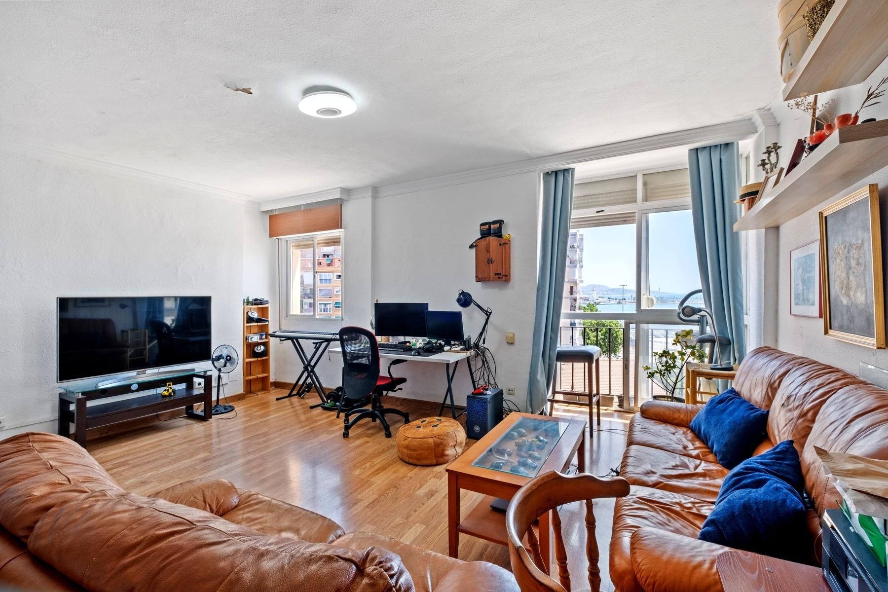 Living room of Flat for sale in Málaga Capital