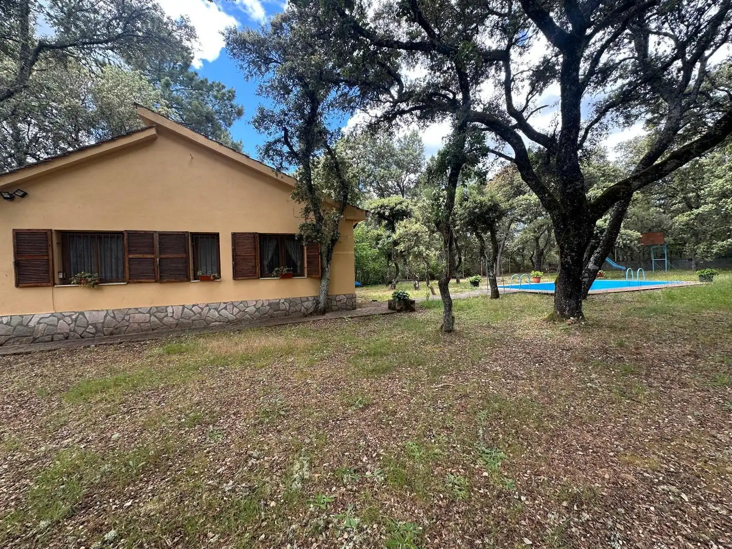 Garten von Country house zum Verkauf in Sancedo mit Privatgarten, Schwimmbad und Möbliert