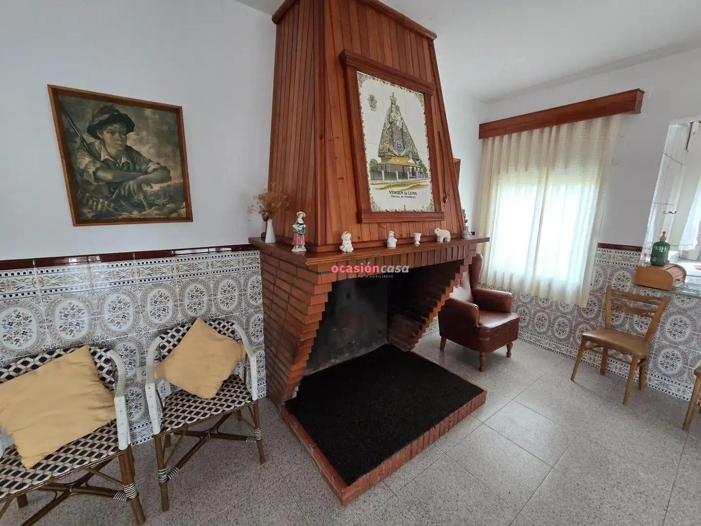 Sala d'estar de Casa o xalet en venda en Alcaracejos