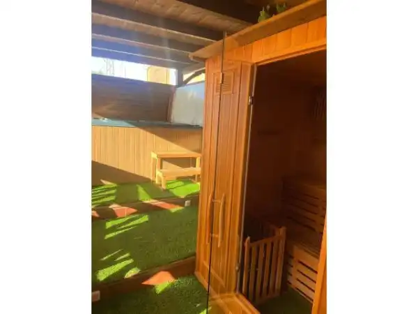 Garden of Country homes for sale in Totalán  with Air Conditioner, Furnished and Jacuzzi
